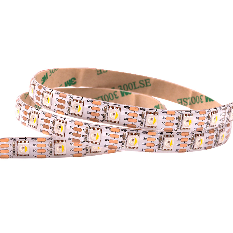WS2813 Individually Addressable RGBW 4 in 1 LED Strip Lights - DC5V 300LEDs Breakpoint-continue Flexible LED Tape Light WS2813 Individually Addressable RGBW 4 in 1 LED Strip Lights - DC5V 300LEDs Breakpoint-continue Flexible LED Tape Light